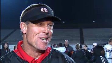 East Central Coach Travis Hill After The Win