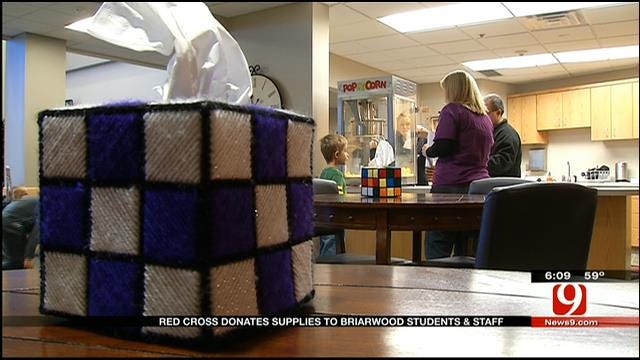 Briarwood Teachers, Students Offer Thanks For Red Cross Contributions