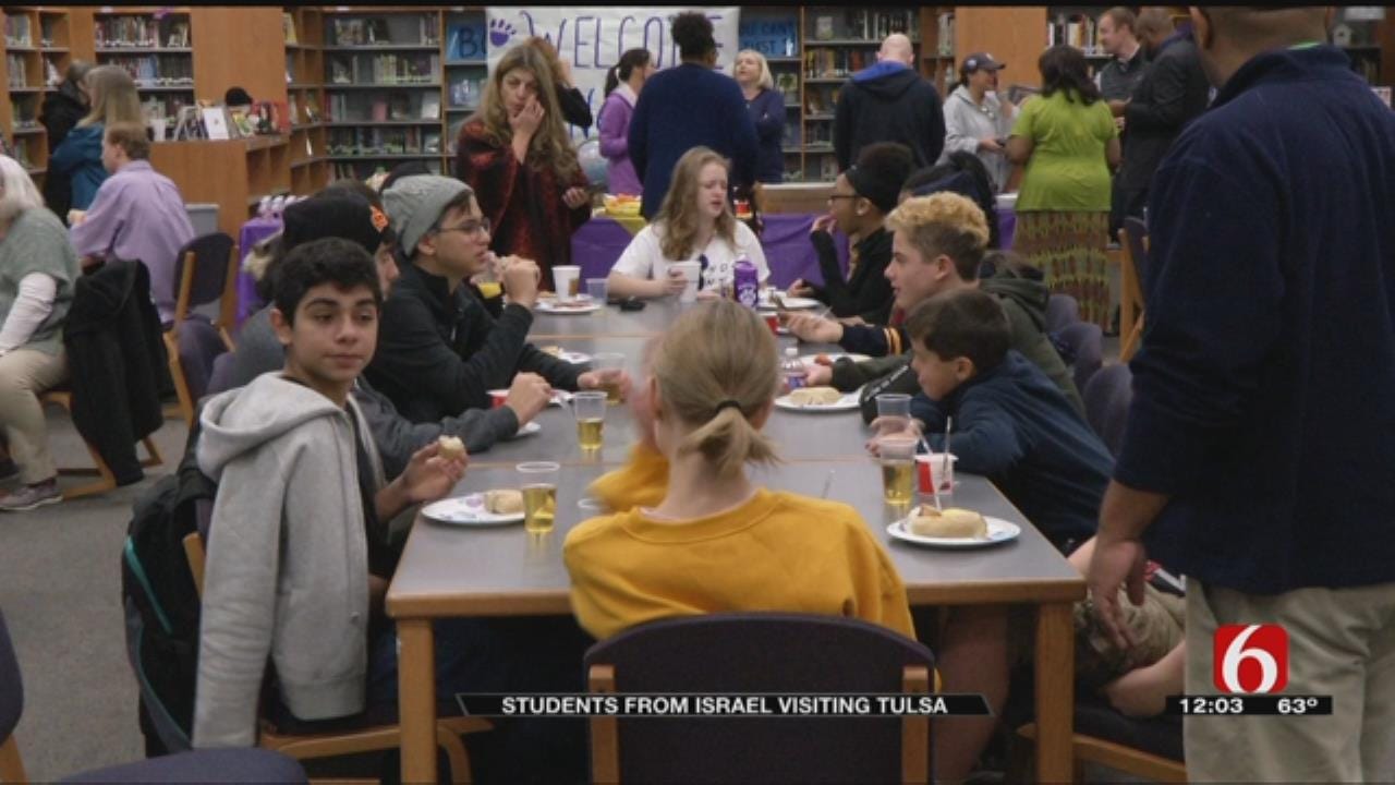Students From Israel Visit Tulsa