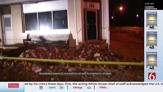 WATCH: Severe Weather Left Storm Damage In Southeast Oklahoma