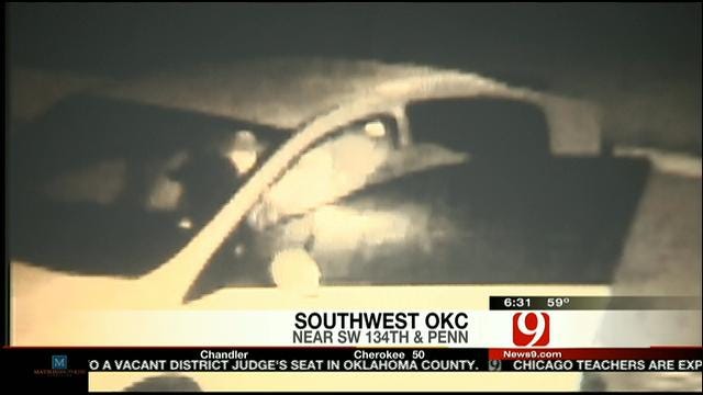 Car Break-In In Southwest OKC Caught On Camera