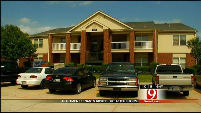 Residents At Moore Apartment Complex Forced Out By Management