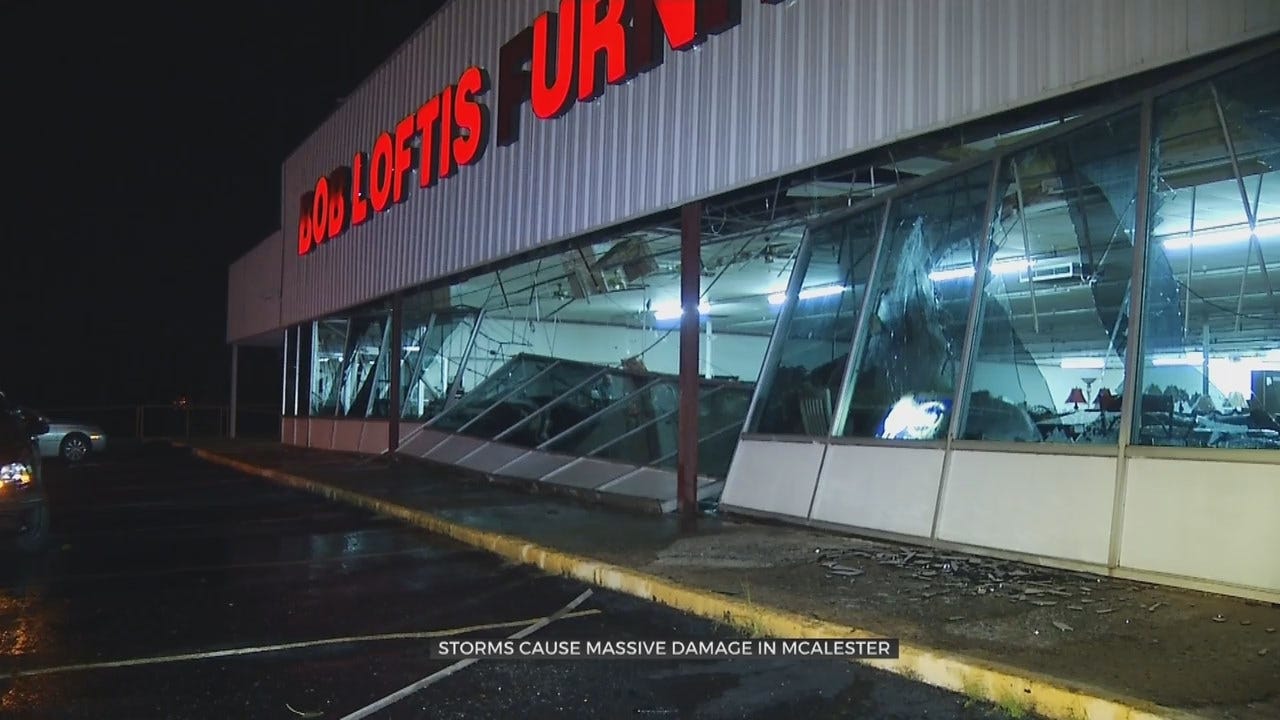 Tuesday Storm Causes Wind Damage In McAlester