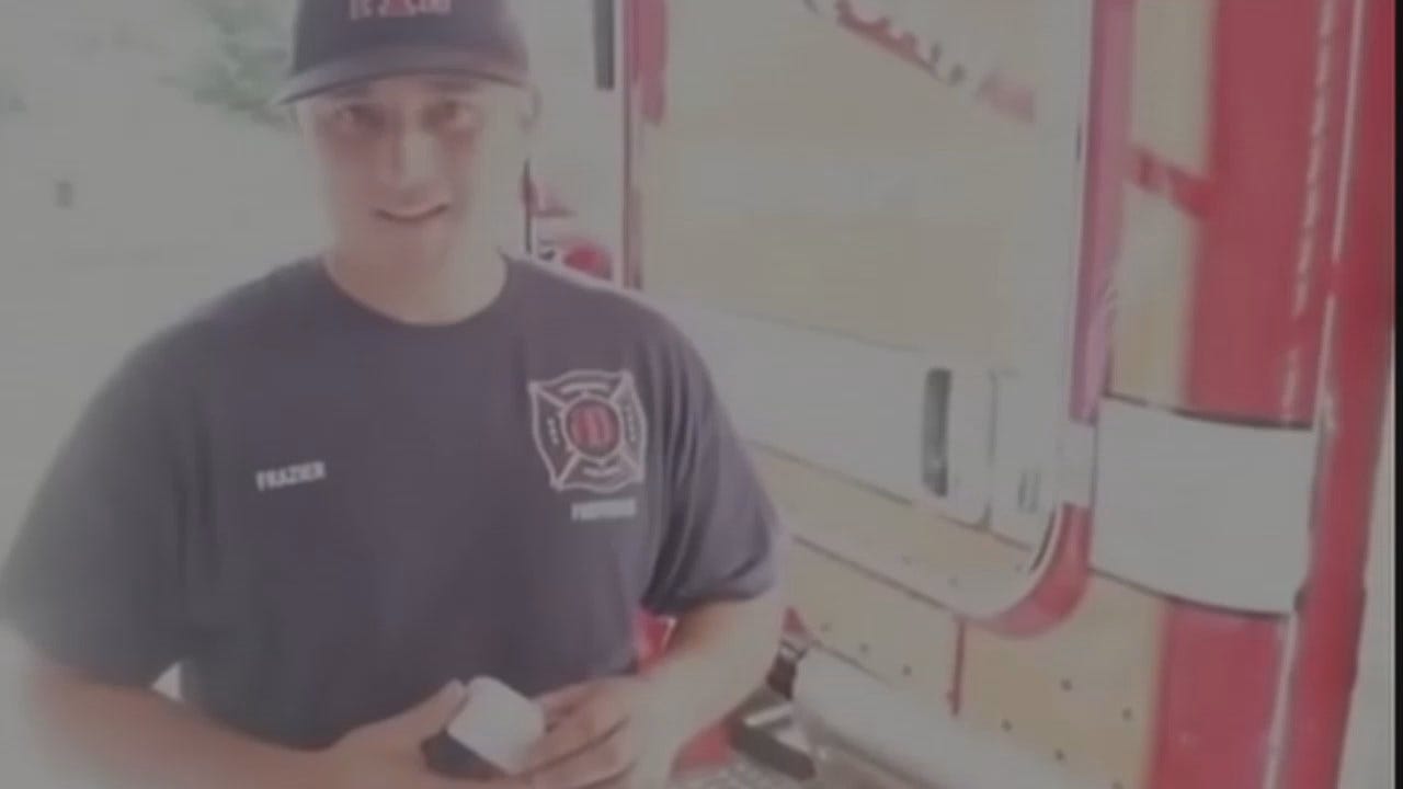 Tahlequah Firefighter's Elaborate Wedding Proposal Caught On Video