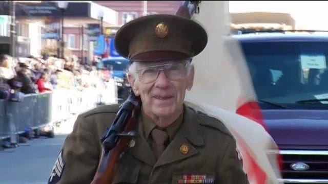 WEB EXTRA: Video From Tulsa's Veterans Day Parade