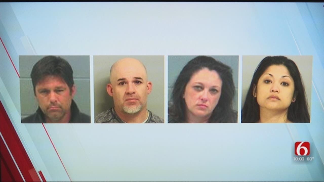 Rogers County Investigators Arrest 4 In Home Burglary
