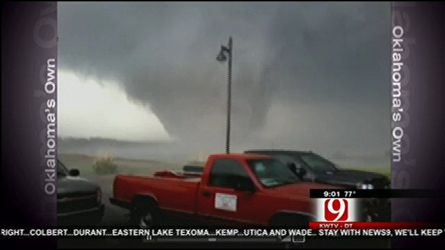 Longdale Tornado Video From News 9 Viewer