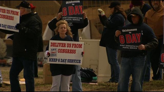 Oklahoma Letter Carriers Fight For Saturday USPS Delivery
