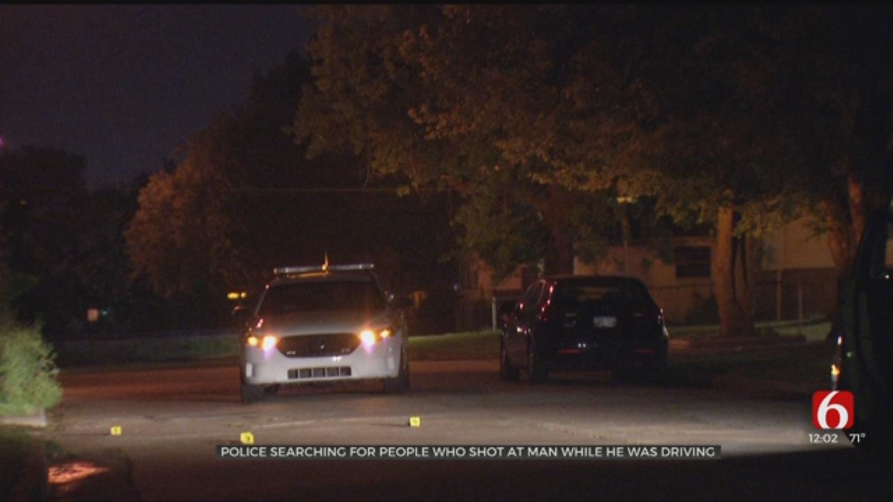 Man's Car Shot At Overnight, Tulsa Police Say