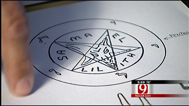 Expert Discusses What Demonic Drawing Could Mean In Midwest City Couple's Murder