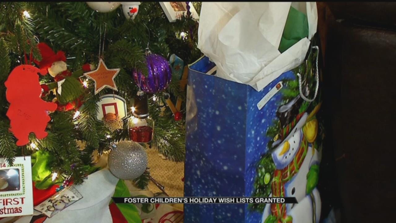 Coalition Filling Holiday Wish-Lists For Oklahoma Foster Children