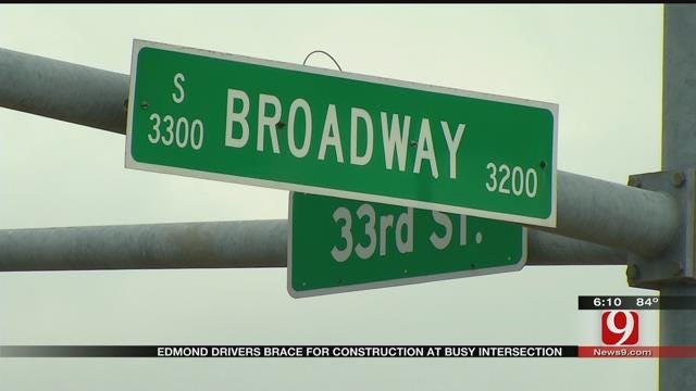Edmond Drivers Brace For Construction At Busy Intersection
