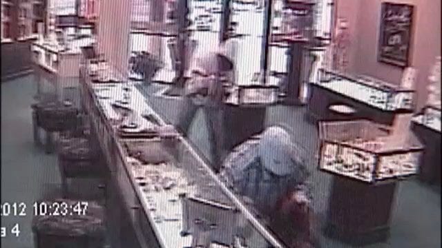 WEB EXTRA: Surveillance Video From Tulsa Cunningham Jewelry Robbery