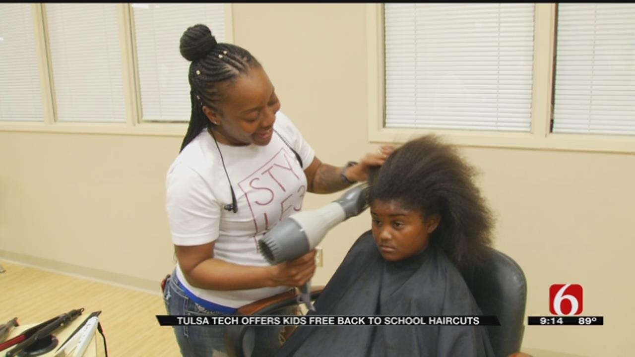 Hundreds Of Green Country Kids Get Free Back-To-School Haircuts