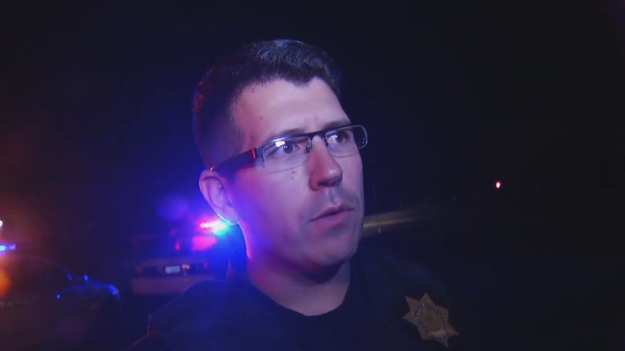 WEB EXTRA: Tulsa Police Sgt. Brandon Smith Talks About Traffic Stop
