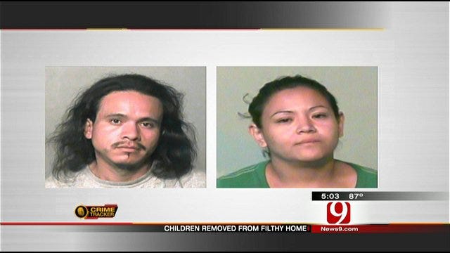 OKC Parents Arrested After Children Found Living In Filth