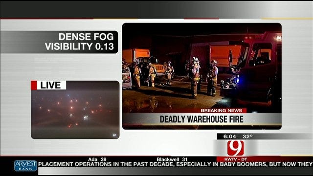 Deadly Oklahoma City Warehouse Fire