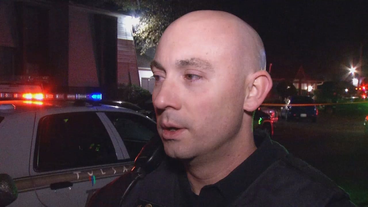 WEB EXTRA: Tulsa Police Cpl. Jeremy Lawson Talks About Fire, Arrest