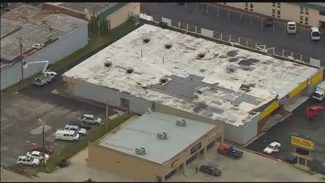 Osage SkyNews 6 HD: Bartlesville Business And Apartment Complex Roof Damage