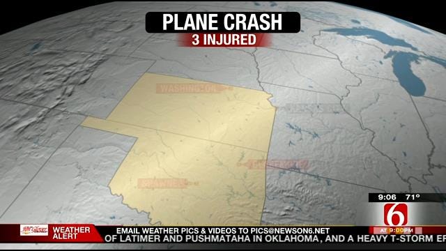 3 Hurt When Small Plane Crashes In Nowata County