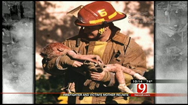 Firefighter & Mom Reunite 17 Years After Bombing