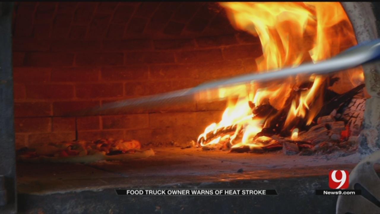 OKC Food Truck Owner Gets Heat Stroke