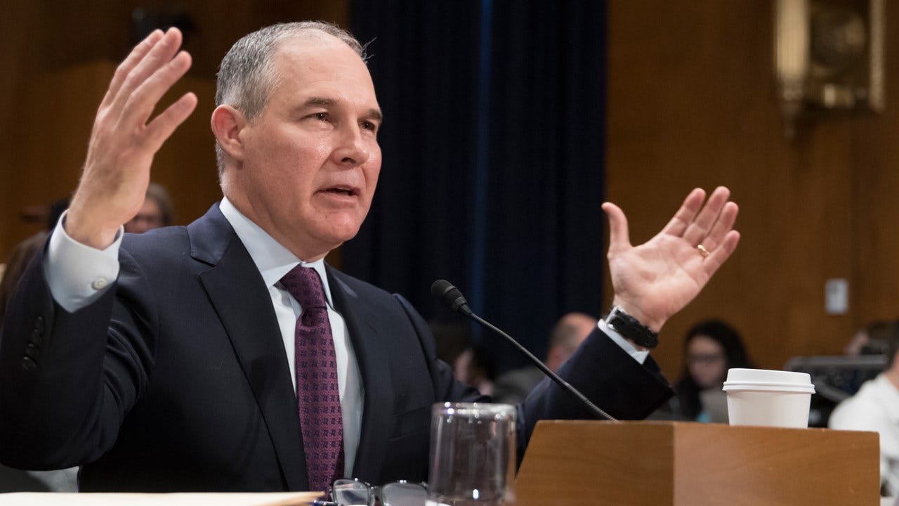 As Protests Continue, Pruitt Waits For EPA Confirmation