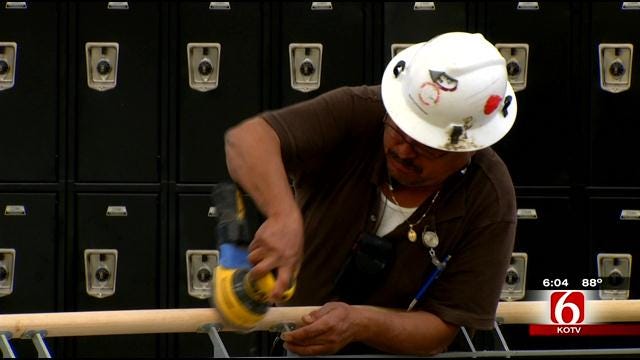 Construction Continues On Broken Arrow Schools While Classes Begin