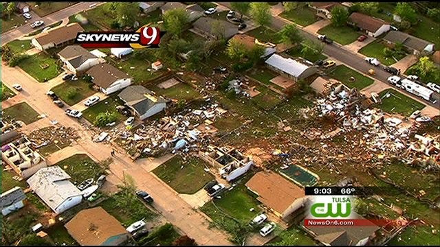 Tulsa Area Residents Help Woodward Tornado Victims