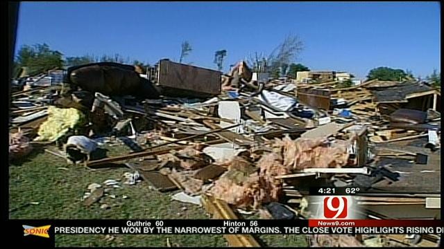 Story Of Survival From Couple Who Narrowly Escaped Woodward Tornado