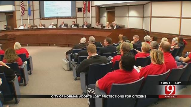 City Of Norman Adopts LGBT Protections For Citizens