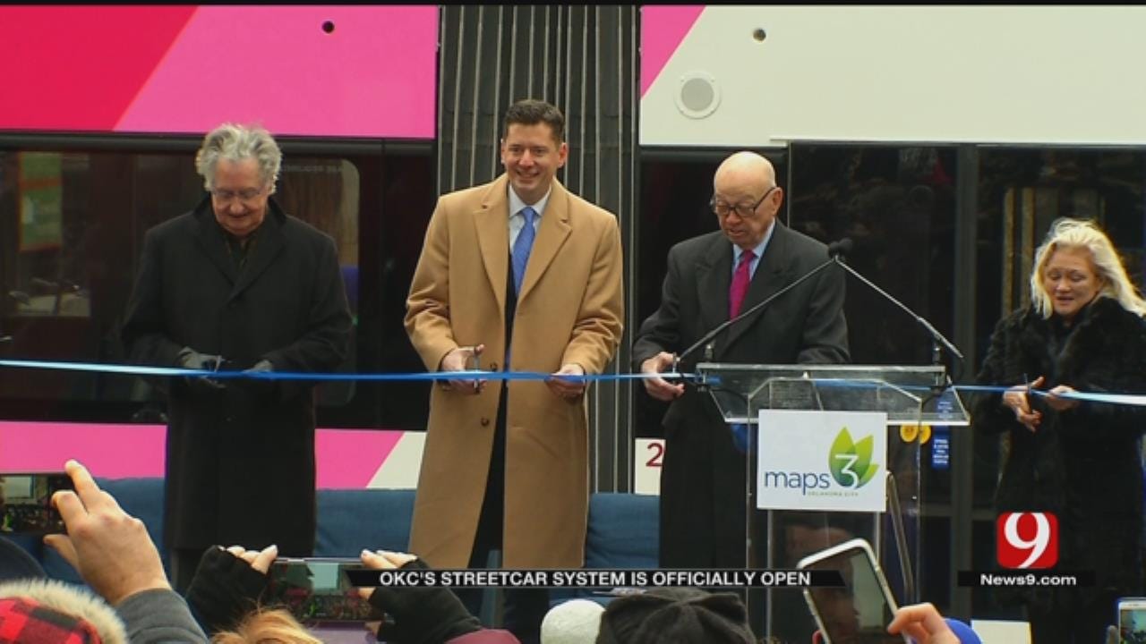 Streetcars Roll Out In Downtown Oklahoma City
