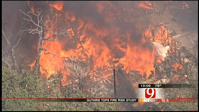 Study Predicts Wildfire Risk For Areas In Oklahoma