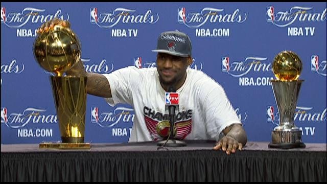 LeBron James Post Game Interview