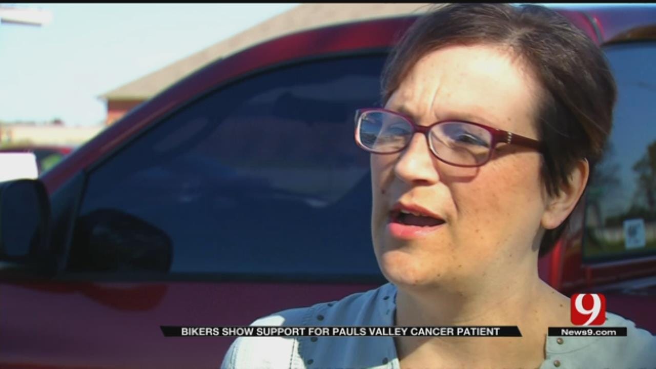 Bikers Show Support For Pauls Valley Cancer Patient