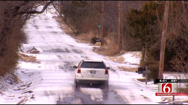 Muskogee Roads Too Icy For Kids To Go Back To School