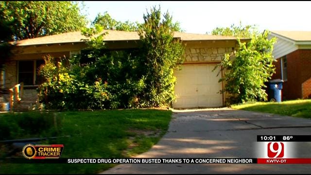 Suspected Drug Operation Busted Thanks To Concerned Neighbor