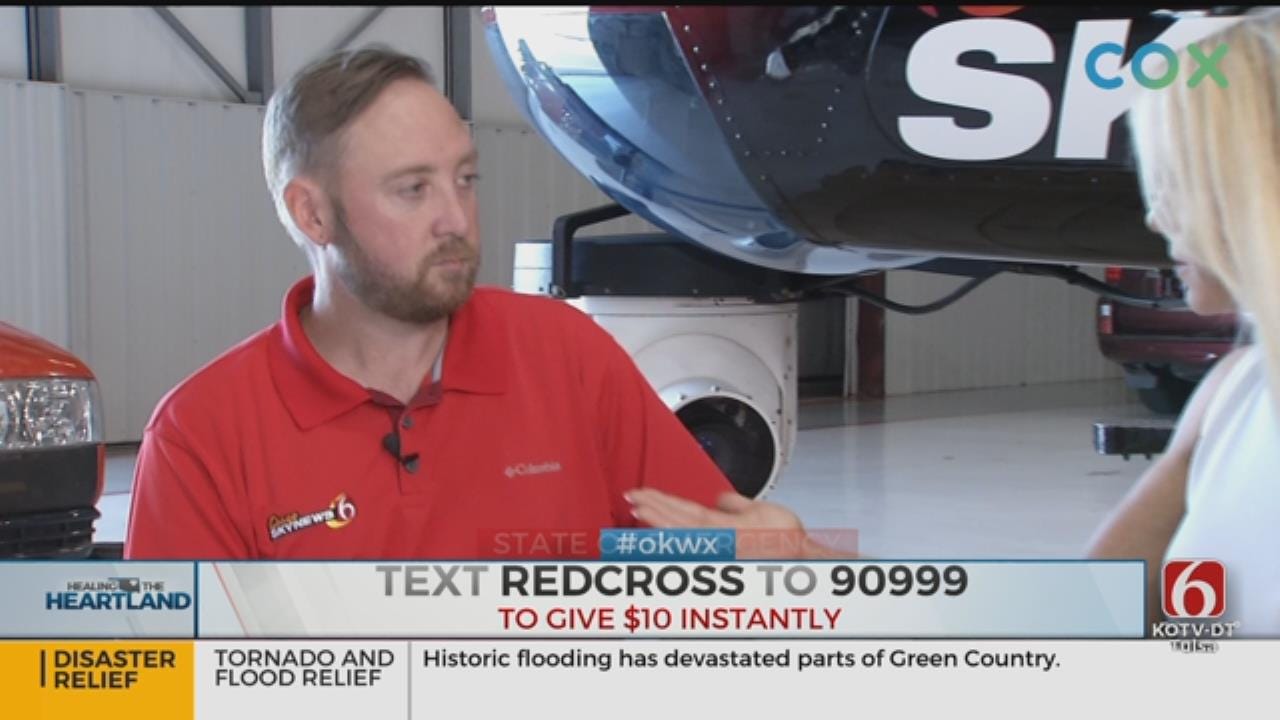 Osage SkyNews 6 Pilot Recounts Unforgettable Sights Of Oklahoma's Devastating Floods
