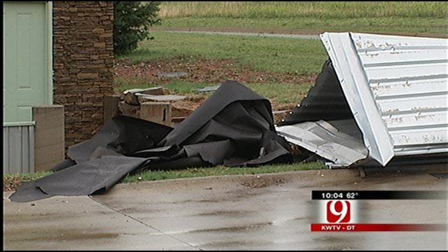 Severe Storms Leave Damage Behind In The Metro