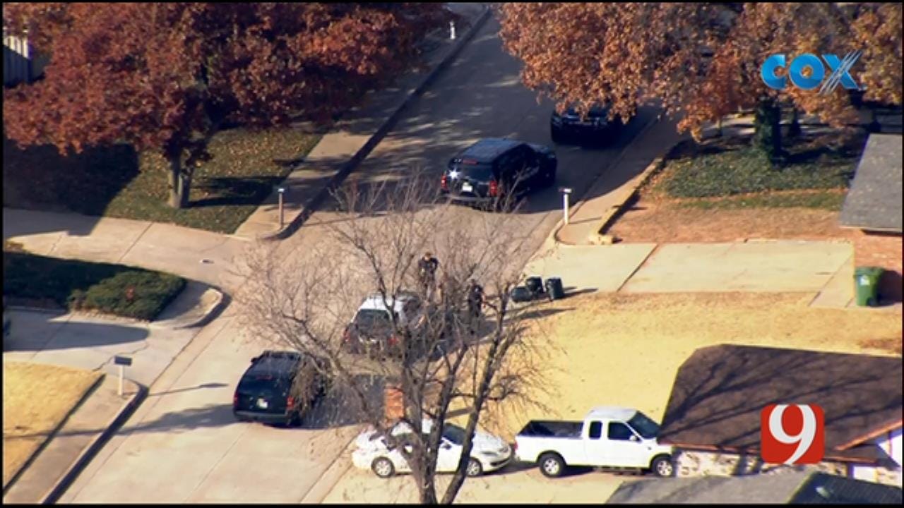 Bob Mills SkyNews 9 Flies Over A Chase Suspect Being Taken Into Custody