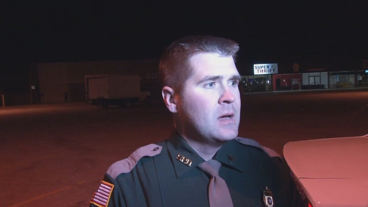 WEB EXTRA: Sapulpa Police Sgt. Mike Sole Talks About Chase