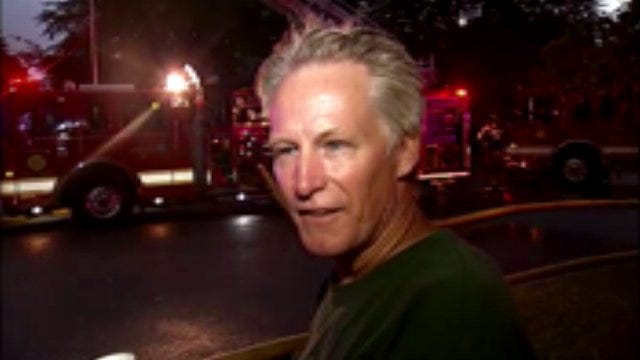 WEB EXTRA: Tulsa Homeowner Michael Vowels Talks About House Fire