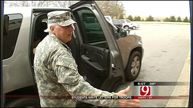 Metro Students Write Thousands Of Letters To Oklahoma Soldiers Overseas