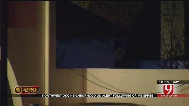 NW OKC Neighborhood On Alert Following Crime Spree
