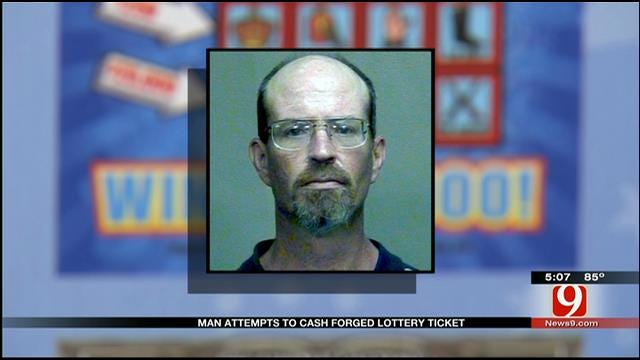 Oklahoma Man Tries To Bilk Lottery Commission With Forged Ticket