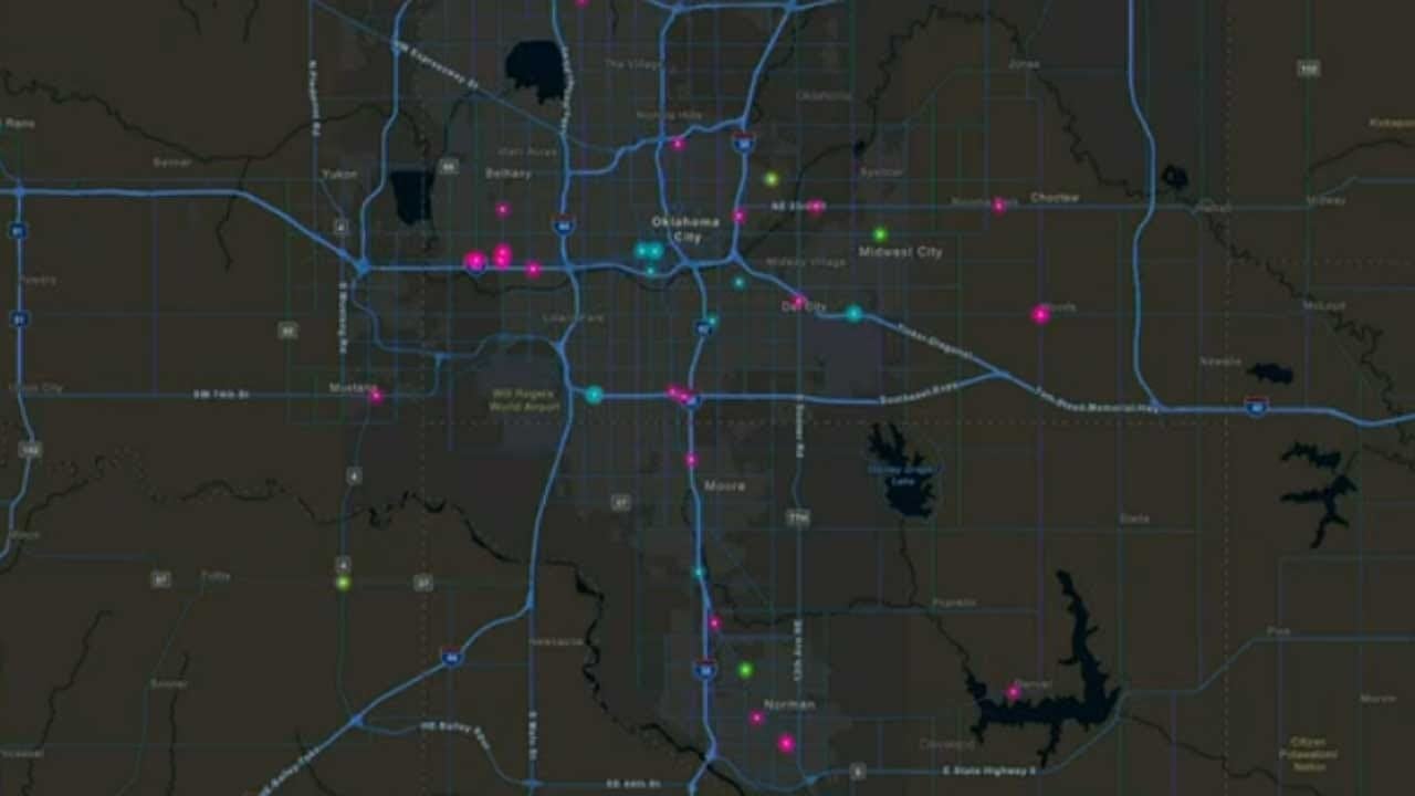 WATCH: Map Indicates DUI Checkpoints, Extra Patrols On New Year's Eve