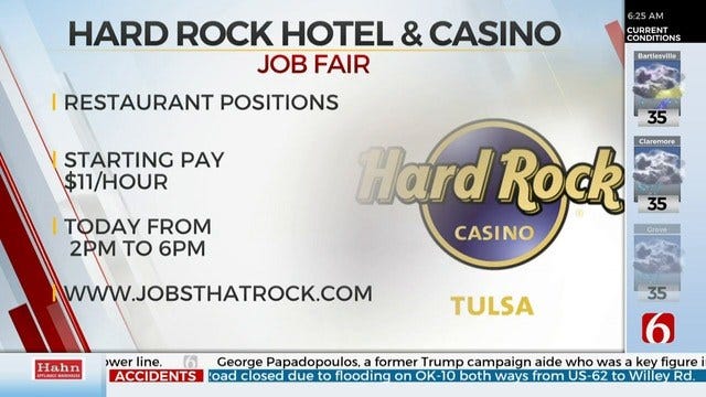 The Hard Rock Hotel And Casino Holds Job Fair