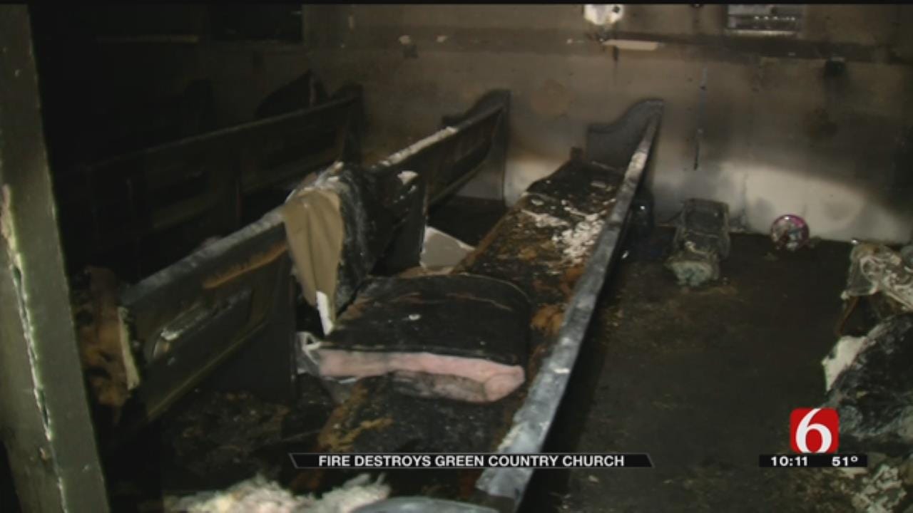 Mayes County Church Loses Almost Everything In Fire