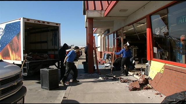 Failed ATM Burglary Destroys Inside Of Tulsa Convenience Store