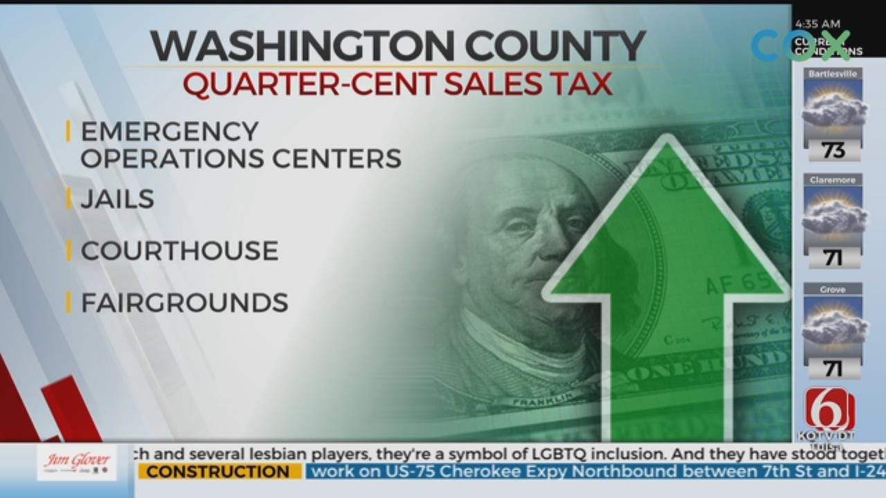 Washington County Holds Vote To Extend Quarter-Cent Sales Tax